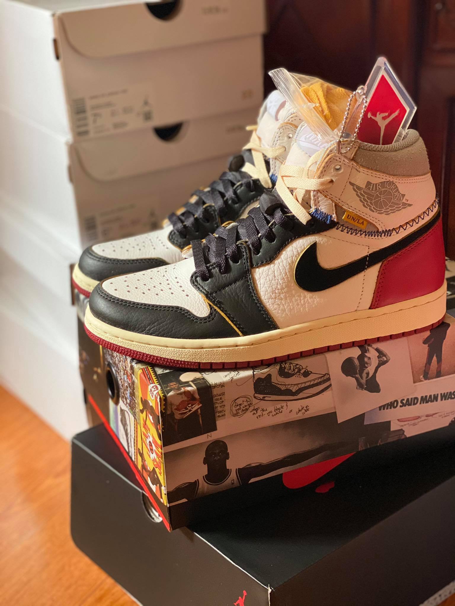 Jordan 1 Retro High Union Los Angeles Black Toe